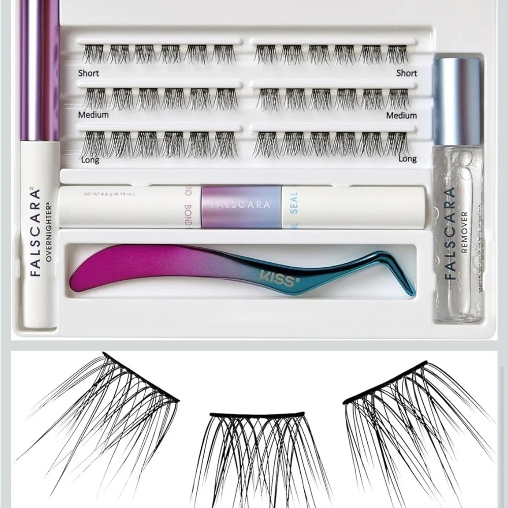 KISS‎ Falscara Starter Kit Deluxe Lash Extension Kit 36 Lash Clusters